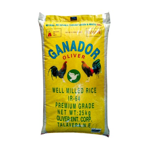 Ganador Premium Rice 25 KG .